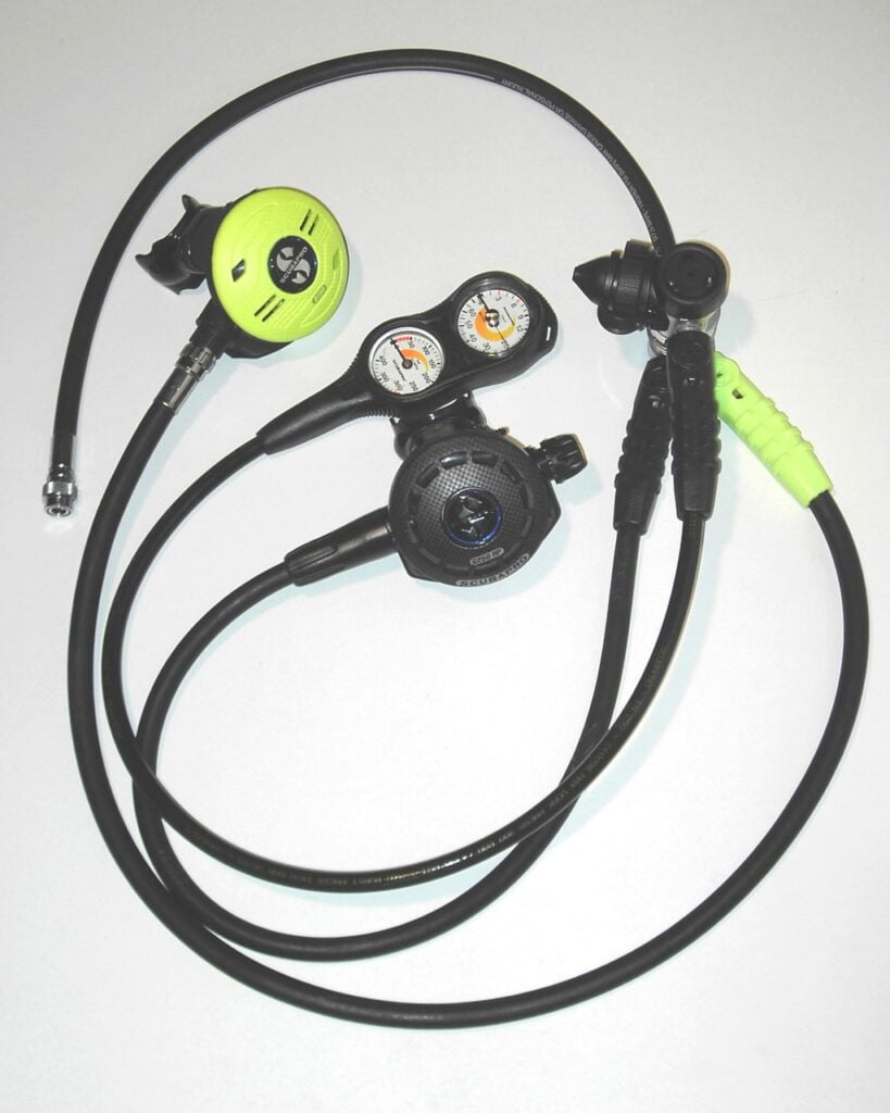 Regulators - <a href="https://en.wikipedia.org/wiki/Diving_regulator">Photo Source</a>